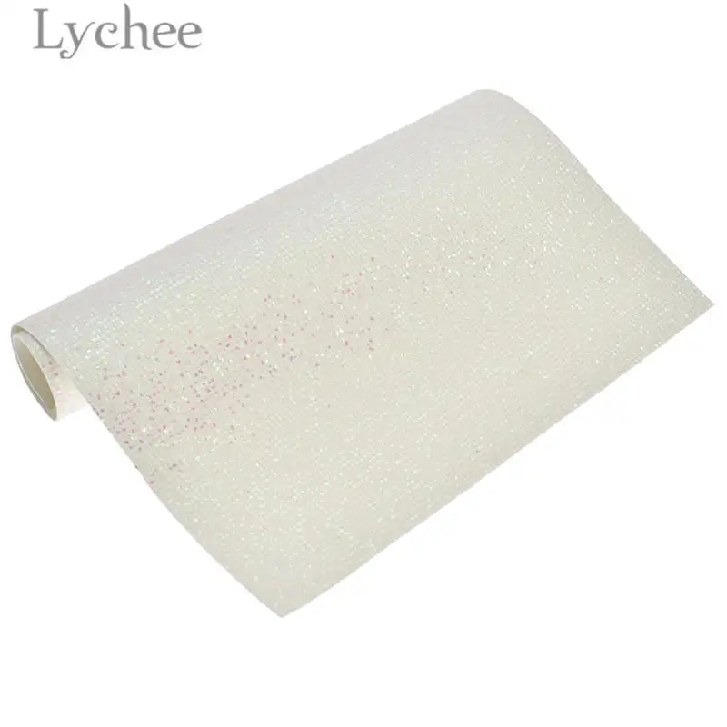 Lychee Life 29x21 см A4 проверенная блестящая ткань из искусственной кожи высокого качества Синтетическая Кожа DIY материал для сумок одежды - Цвет: 6