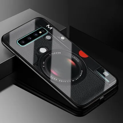 Закаленное Стекло чехол для samsung Galaxy S10 Чехол Мягкий силиконовый чехол жесткий чехол для samsung Galaxy S 10 G9730 случаях Coque shell - Цвет: A2