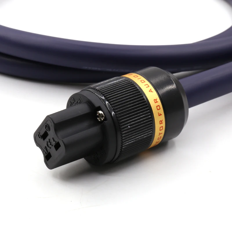 HI End OFC Fi кабель питания с разъемом viборга VE501G/VF520G из чистой меди|hifi power cord|copper cablehifi