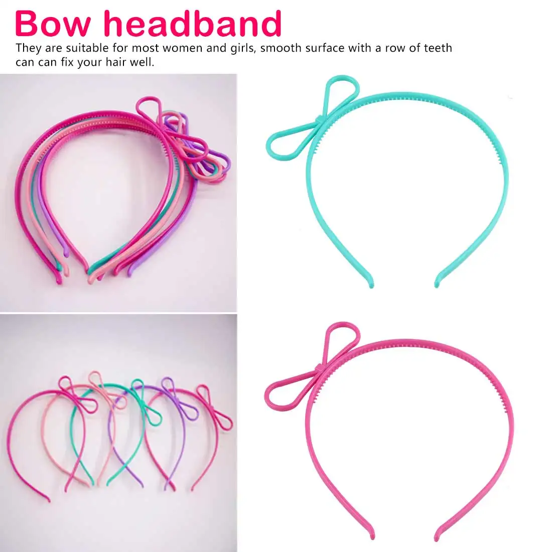 Cute Hair Accessories Plastic Animal Cat ears Tiara Princess With hair Headbands Crown Band Butterfly Bow Hoop Accessories