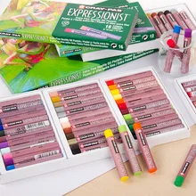 Sakura картина маслом палка 12/16/25/36/50 цветов, для детей, в стиле хараюку, расцветки граффити цветными карандаш костюм