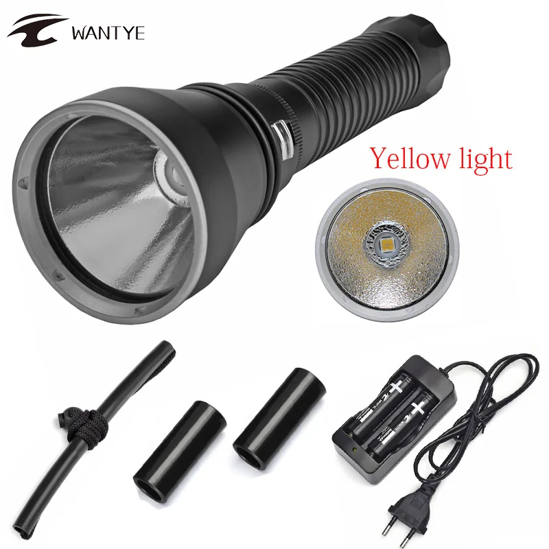 

Underwater 100M XHP70 Diving Flashlight 18650 26650 Light Torch Lamp 6000LM Waterproof Scuba Flashlight Dive Flash Light