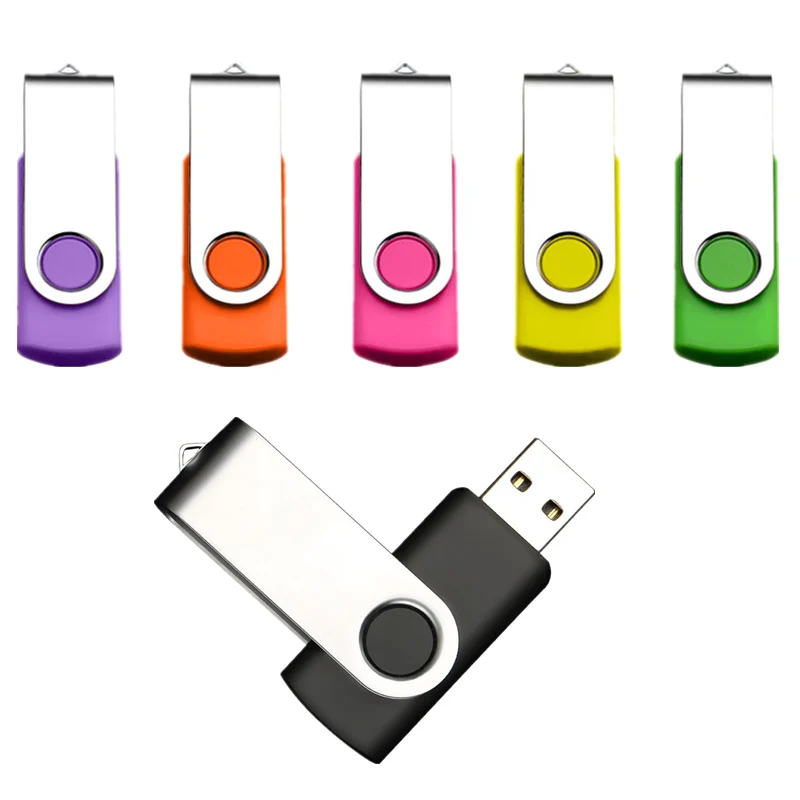 

Pen Drive Usb Flash Drive Black Metal Rotale Flash Disk 32gb 16g 8g 4g Usb2.0 Pendrive Flash Memory U Disk Thumbdrives Best Gift
