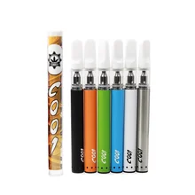 КБР одноразовая ручка для масла стартовый набор электронных сигарет 240 мАч батарея керамическая катушка и капельный наконечник толстый масляный картридж бак испаритель