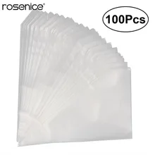 100 шт./компл. одноразовый мешок для теста трубопроводов с изображением торта кекс глазурь крем для DIY украшения сумок жаропрочная посуда, формочки для печенья, инструмент для выпечки