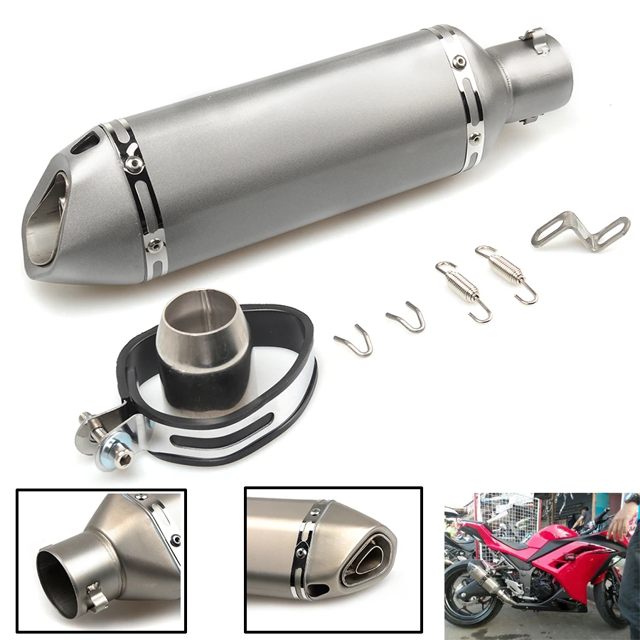 carbon fiber motorcycle dirt bike exhaust pipe for ktm bmw yamaha honda