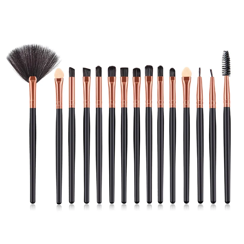 

15 Pcs Makeup Brush Pro Powder Foundation Eye Lip Concealer Facial Foundation Cosmetic Beauty Make Up Tool Hot