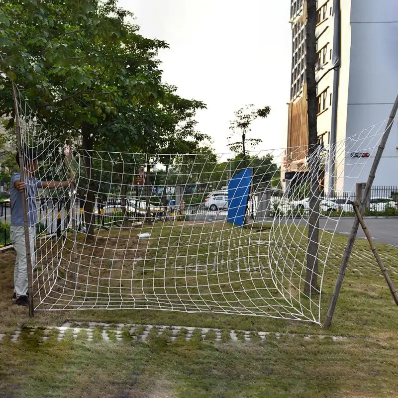 

8x4ft Full Size Football Net for Soccer Goal Post Polypropylene Fiber Football Necessity Sports Match Training Tools