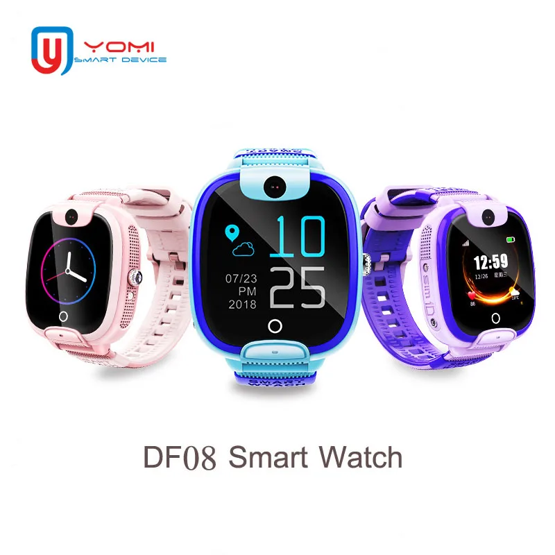 2019 Smart Watch for Kids Waterproof Smartwatch LBS Real-time Tracker SOS Call Remote Monitor Anti-lost Finder Device for Baby