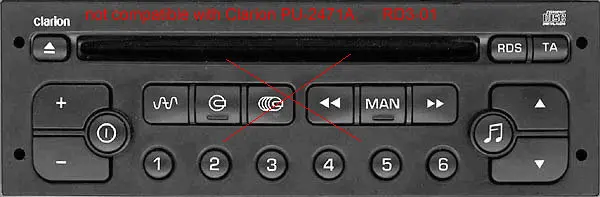 RD3 nc Clarion PU-2471A