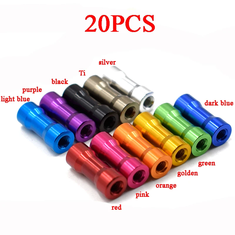 

20PCS Round Head Aluminum Column Post M3*10-35mm Light Standoff Tube Connection Join Column Fr FPV RC Micro Drone Frame Rack