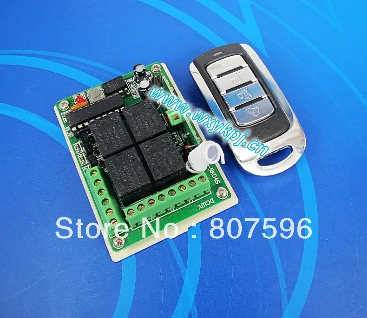433Mhz/315Mhz 12V 10A RF Wireless Remote switch system Receiver&ampTransmitter on sale | Обустройство дома