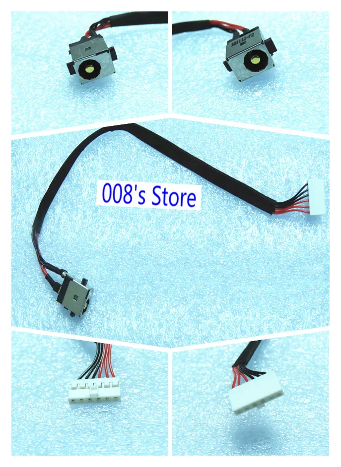 

New Laptop DC Power Jack Cable For Asus K56 K56C X550 X550C X550CA X550CC X550L X550CL S56C A56C Charging Port Harness Socket