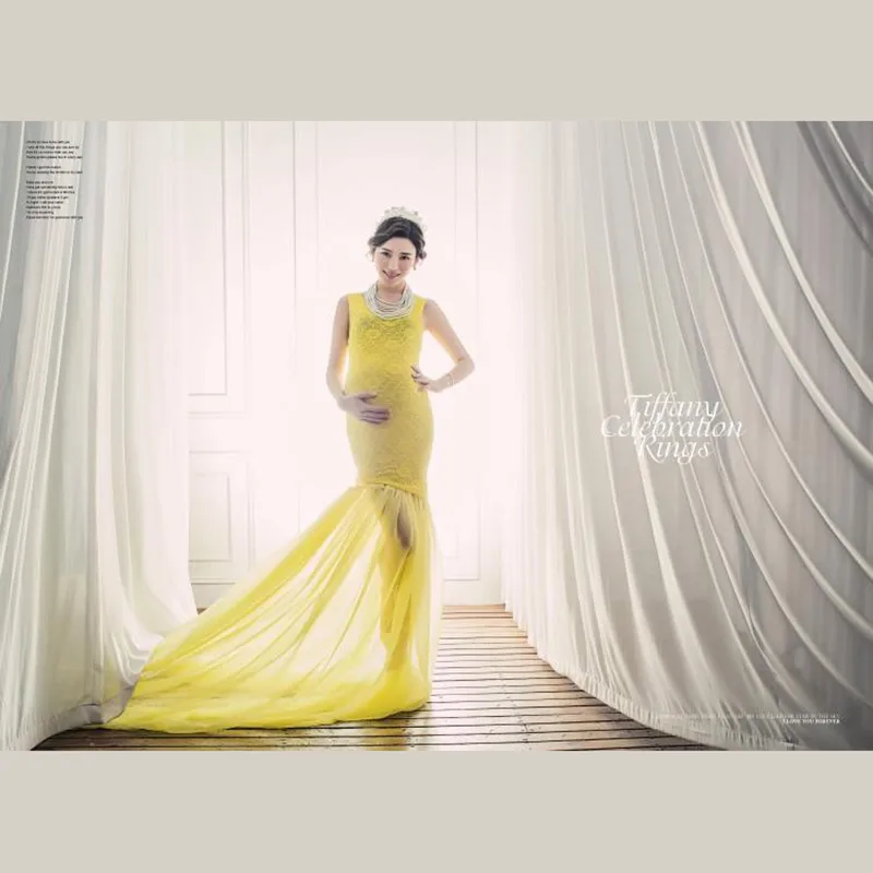 2016 Women Maternity Funny Photography Prop Dresses Pregnant 2016 Women Maternity Funny Photography Prop Dresses Pregnant Pregnancy Gown Clothes Photo Shoot Dress Props Yellow In From Mother Kids