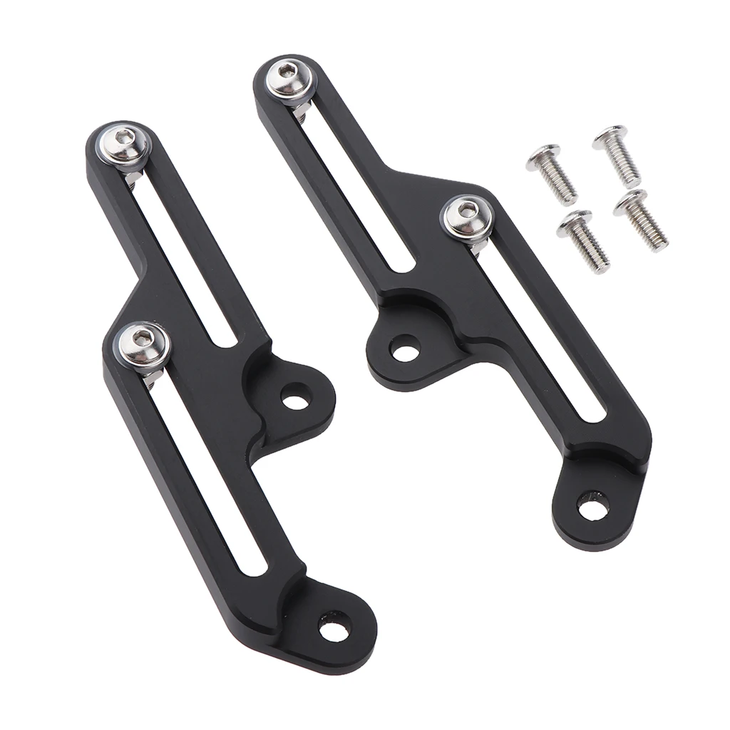 Black Windscreen Adjusters For Honda NC700X NC750X 2012-2015 New Aftermarket The Windscreen Adjustment Adjustable