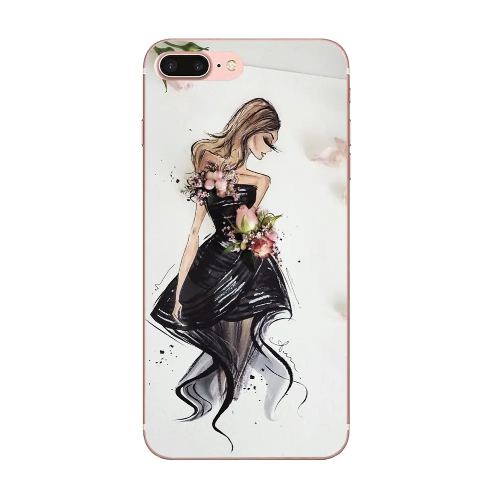 Чехол из ТПУ для Galaxy J1 J2 J3 J330 J4 J5 J6 J7 J730 J8 2015 2016 2017 2018 mini Pro Luxury Fashion Travel Girl