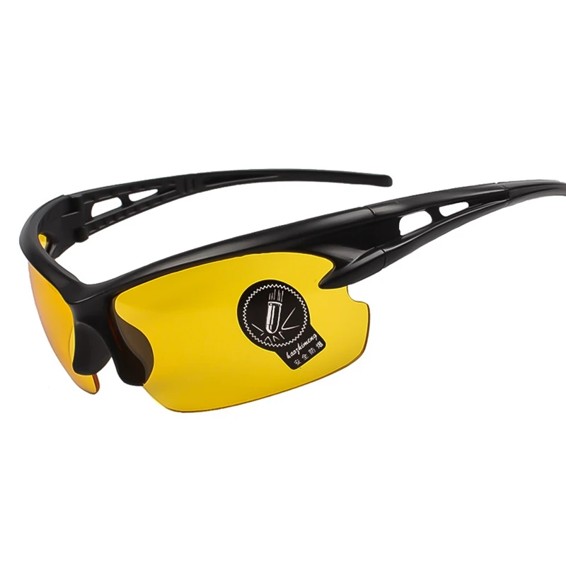 Night Vision Goggles Drivers Night-vision Glasses Anti Night With Luminous Driving Glasses Protective Gears Sunglasses - Название цвета: Цвет: желтый