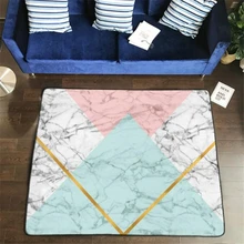 Ковры север мягкие фланелевые 3D печатные коврики для гостиной мраморный узор коврики S Анти-скольжение большой ковер для гостиной Декор