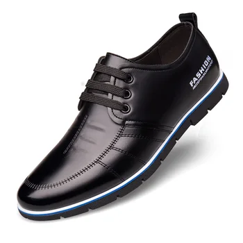 

Basic Men Shoes British Microfiber Leather Business Driving Casual Lace Up Breathable Outdoor Comfy Fashion Spring Autumn Soft