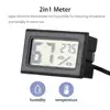 Mini LCD Digital Thermometer Hygrometer Temperature Indoor Convenient Temperature Sensor Humidity Meter Gauge Instruments Cable ► Photo 2/5