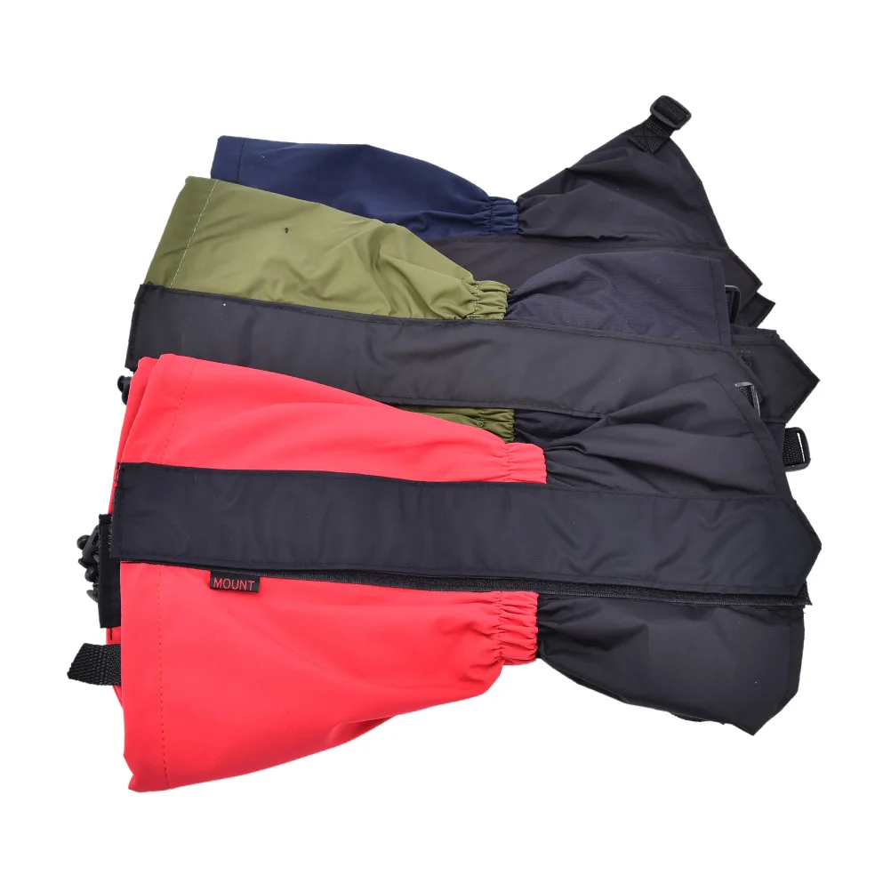 

2019 Hot 1 Pair Hiking Snow Gaiters Outdoor Waterproof Walking Climbing Hunting Snow Gaiters Ripstop Breathable Legging Fabric