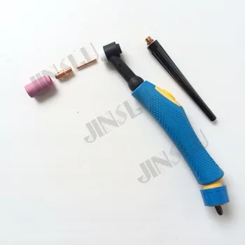 

Air Cooled Argon 125Amp WP9 WP-9 Tig Torch Blue Head Body 1PCS