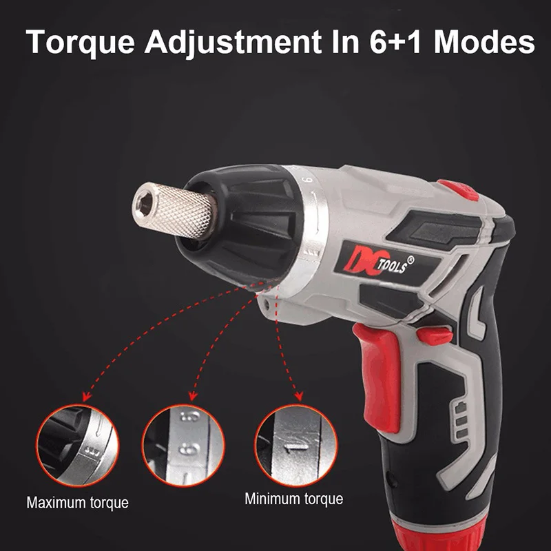 

AC 100-240V Cordless 3.6V Max Electric Screw driver Mini Wireless Power Driver DC Lithium Battery Rechargeable Screw Driver