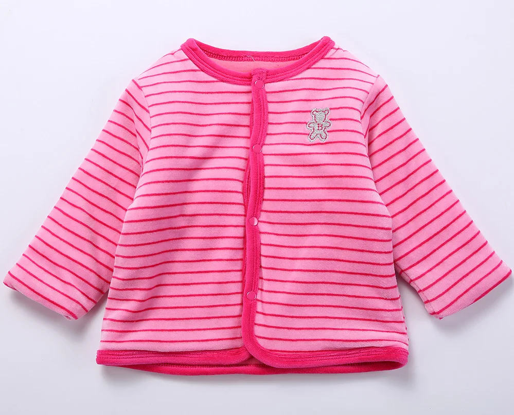 Детский свитер на весну, осень и зиму стеганая хлопковая куртка одежда для малышей детская одежда модная теплая куртка-кардиган
