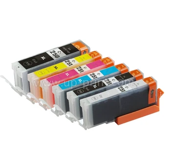 

18 x pgi 250 compatible ink Cartridge For CANON PIXMA MG6320 MG7120 iP8720 MG7520 printer with Chip full ink pgi250 cli251 GY