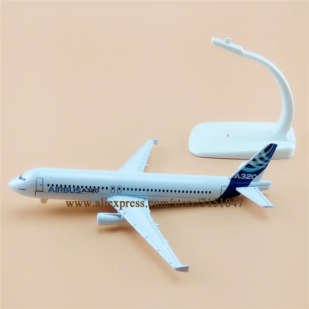 16 см сплав металла прототип Air A320 Airbus 320 Airlines модель самолета Модель самолета Стенд самолет детские подарки