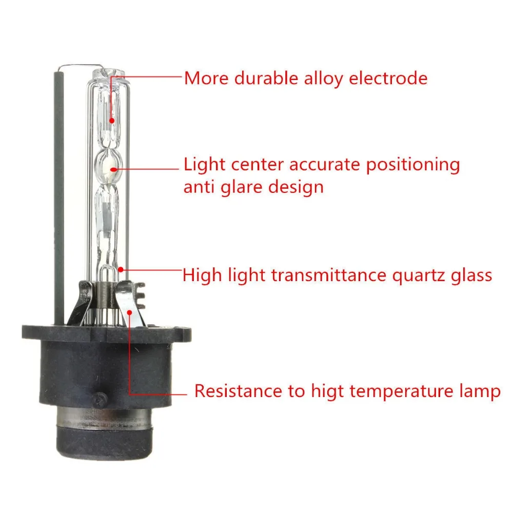 TXVSO8 2 шт. D1S D3S hid светильник s комплект лампы балласт D2S D4S автомобильный головной светильник 4300K 3000K 6000K 8000K 12V 55W авто светильник лампы