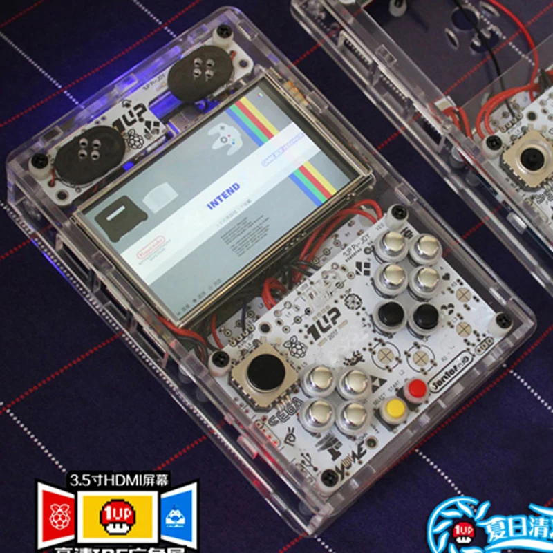 3 5 дюймов IPS 60FPS карманный мини аркадная игра Raspberry Pi + 32G|Игры с монетами| |