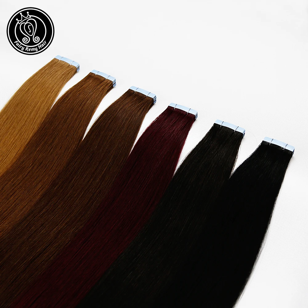 Волшебные волосы Remy 2 0 г/шт. 22 дюймовая лента для наращивания натуральных
