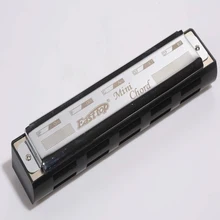 Easttop Mini Chord Harmonica East Top 10 Holes Pocket Chord Orchestral Mouth Organ Professional Performance Musical Instruments