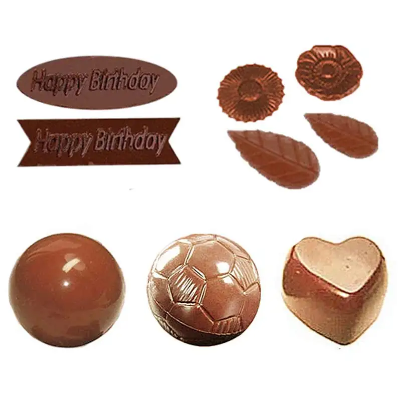 14 отверстий шар поликарбонатные формы для шоколада Пластиковые Кондитерские инструменты аксессуары для выпечки форма любви с днем рождения форма для выпечки Z20