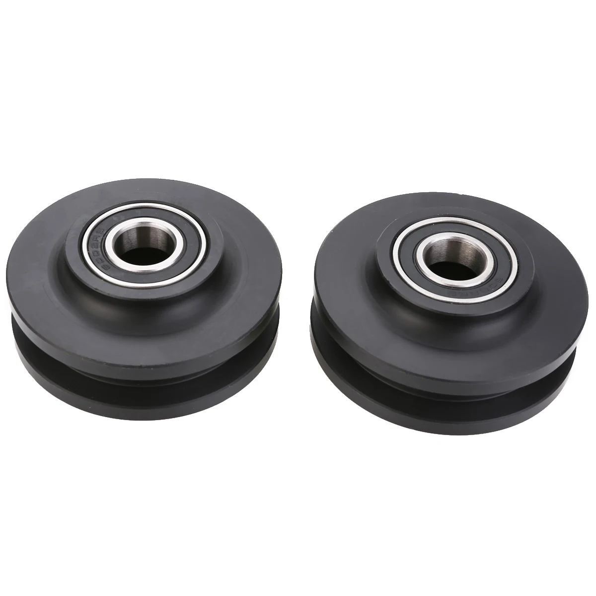 2Pcs POM Sliding Barn Door Wheel Closet Cabinet Window Hardware Roller Pulley  Sliding Wardrobe Bearing Supplies