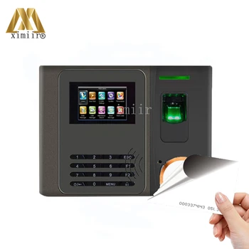 

XM200 Fingerprint Time Attendance With RFID Card Reader And Back Up Battery Good Quality TCP/IP Time Attendance Time Clock