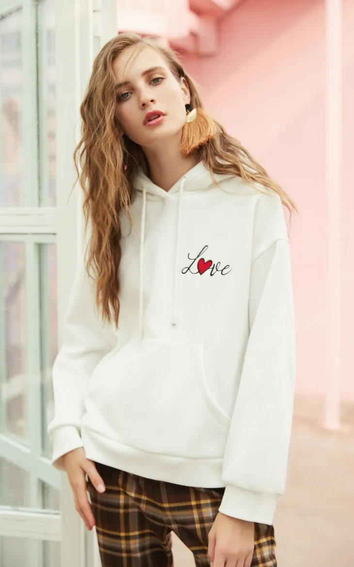 Vero Moda толстовка женская худи женские Новая женская хлопковая толстовка с надписью и короткими рукавами | 318433507