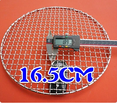 best sales round stainless steel 304 grill net,BBQ grill meshes ,carbon bake BBQ grill ,round bbq grid,round grate bbq 