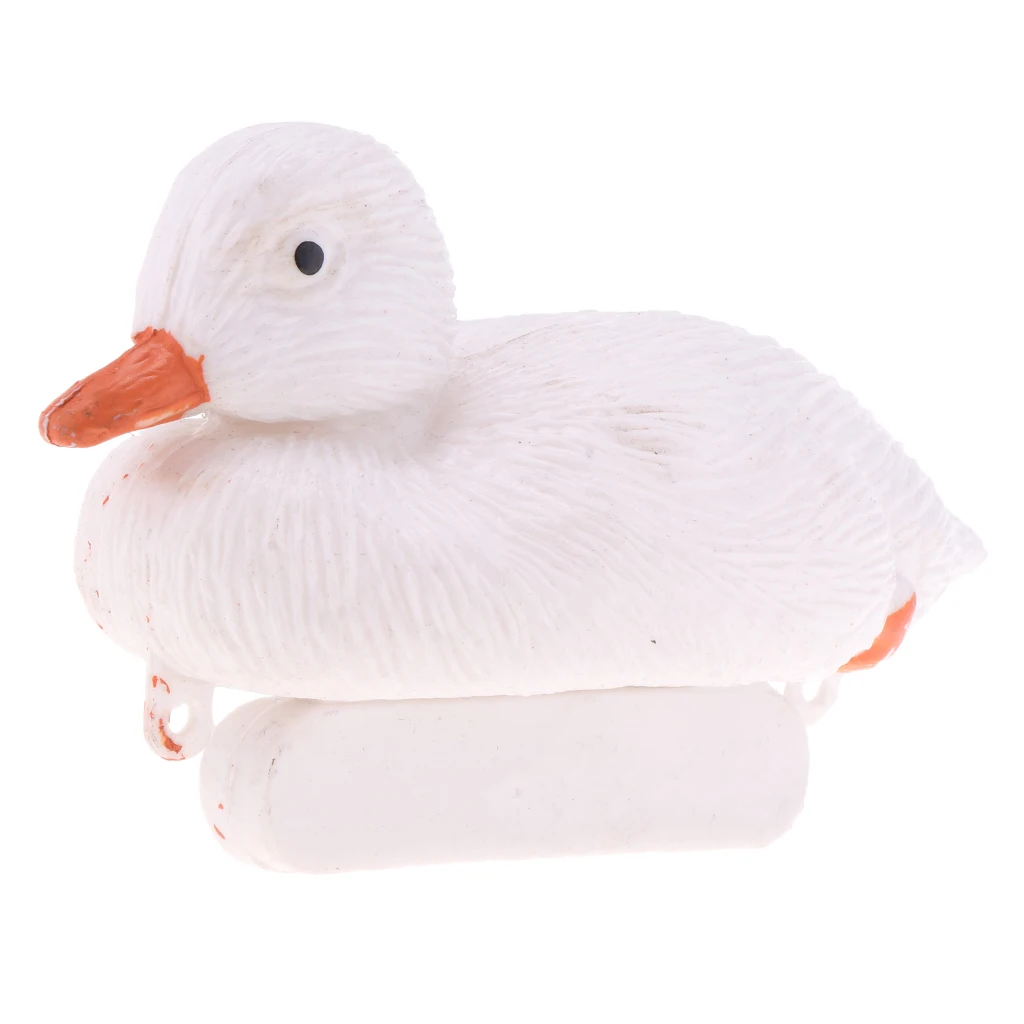 1 Pcs Baby Duckling Floating Hunting Decoy Duck Mallard Plastic Ornament Pond Yard Garden Duck Decoys Garden Yard Lake Decor