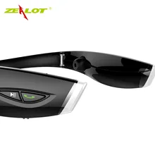 Orignal zealot h1 estéreo deporte auricular bluetooth auriculares inalámbricos auriculares manos libres auricular luminosa para el teléfono con micrófono
