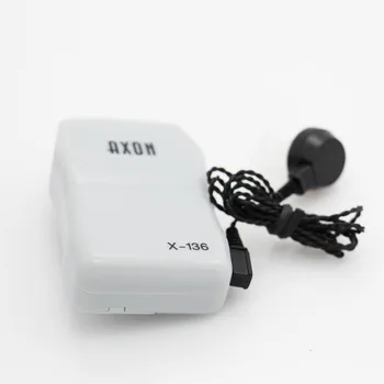 

Pocket Hearing Aid Best Sound Amplifier Receiver Amplificador Hearing Device Deaf Aid AXON X-136