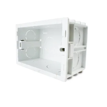 

Livolo Free Choose, White Plastic Materials, 101mm*67mm US Standard Internal Mount Box for 118mm*72mm Standard Wall Light Switch