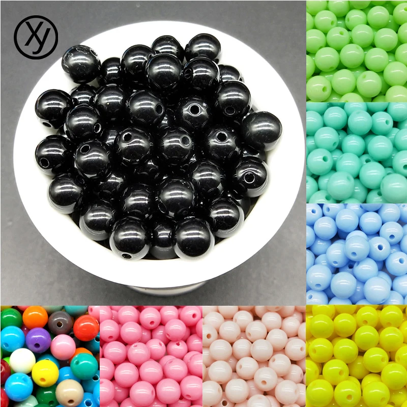 200-200-100-100-50pcs-lot-3-4-6-8-10mm-Cheap-Hot-Acrylic-Beads-Fits