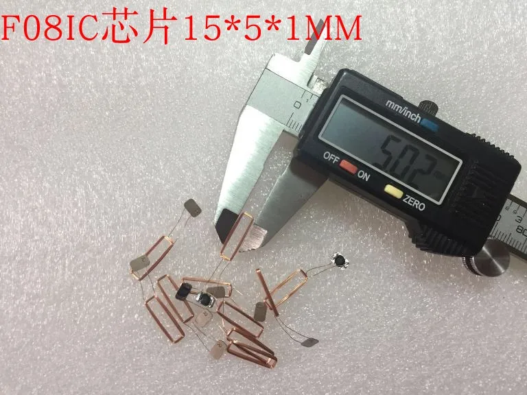 

13.56MHz high frequency IC welding coil / domestic Fudan F08 chip RFID15*5*1mm-ISO14443A