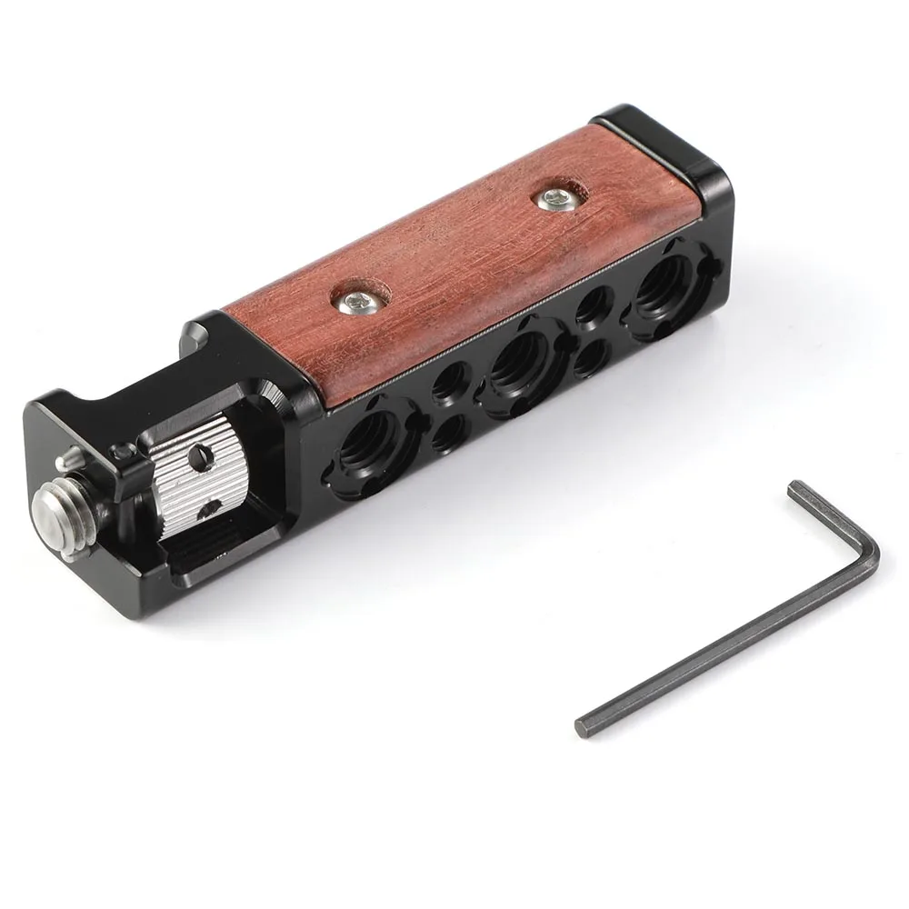 SmallRig DSLR Kamera Käfig Griff Grip Top Griff Gerade Verlängerung Mit 1/4 Gewinde Löcher Und Arri Ortung Löcher HTR2297