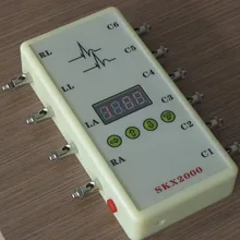 ЭКГ симулятор для 10 проводов, SKX-2000C EKG симулятор, аппарат ЭКГ симулятор и терпеливый монитор симулятор