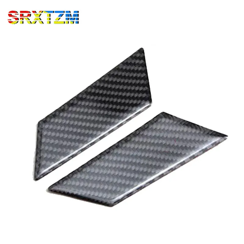 

SRXTZM Navigation Border Glass Lifting Switch Box Cup Holder Border Carbon Fiber Door Panel Trim Modification For Porsche Macan