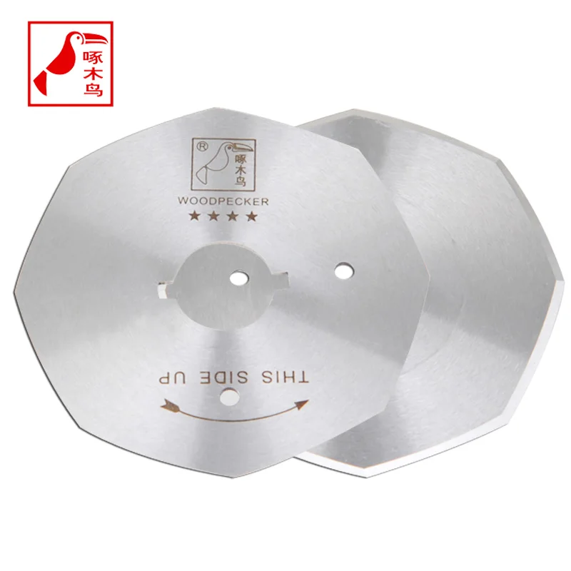 70mm fabric cutting knife HSS cloth cutting knife octagonal saw blade