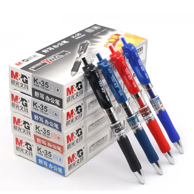 M&G K 35 0.5mm push type neutral pen students office special pen in